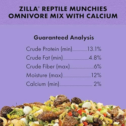 Zilla Reptile Munchies Vegetable and Fruit Mix, 4 Oz