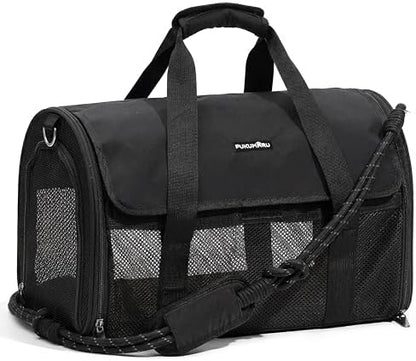 FUKUMARU Cat Carrier Soft, Ultra Lightweight Airline Approved Dog Carrier