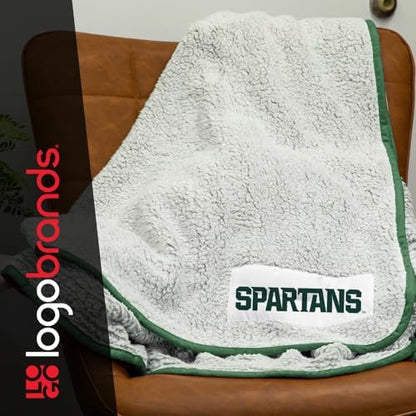 Logo Brands Officially Licensed NCAA Unisex Frosty Fleece Blanket, One Size, Team Color
