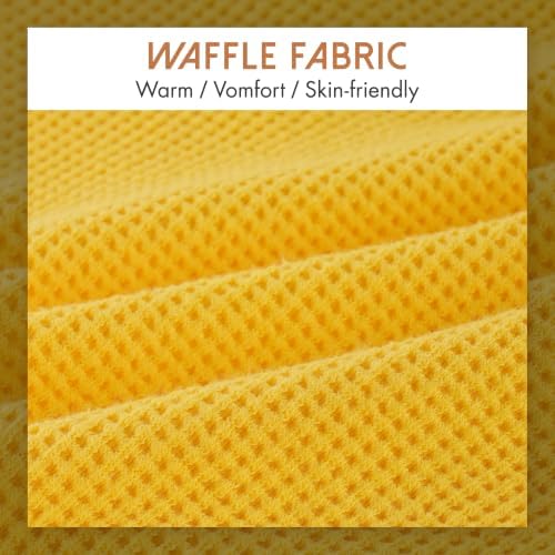 1 Pack Dog Shirt for Small Supplies Functional Waffle Dog Clothes Warm Soft Sweatshirt Outfit for Dogs Cats Pet Apparel