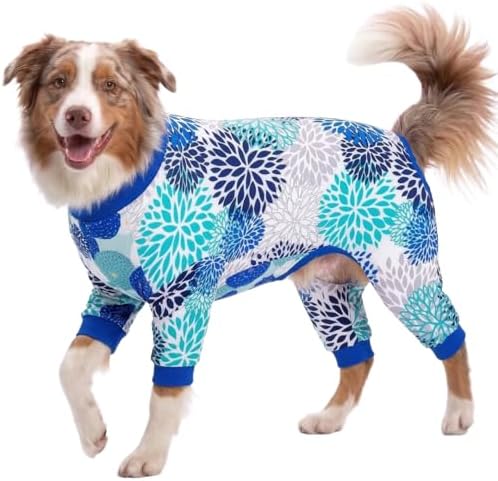 LovinPet Giant Dogs PJS Bodysuit, Abstract Geometric Print, M