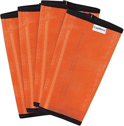 Fine Mesh Fly Boots Loose Fitting & Non-Slip Horse Fly Leggings No More Horsefly Nuisance Greatly Reduce Stomping Breathable with Natural Air Flow (Set of 4)