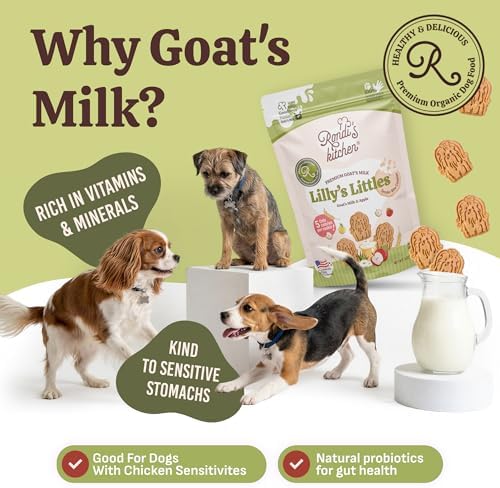 Lilly's Littles Goat Milk Dog Treats, Goat's Milk & Apple