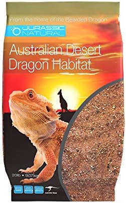Jurassic Natural Australian Desert Dragon Habitat Substrate, Red, 20lb