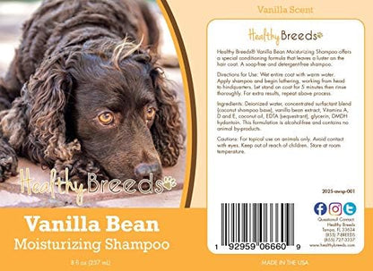 Healthy Breeds American Water Spaniel Vanilla Bean Moisturizing Shampoo 8 oz