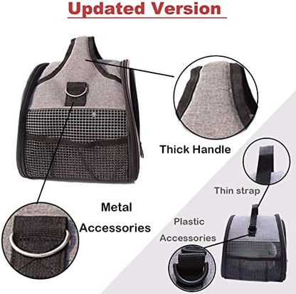 Bunny Carrier, Portable Small Pet Bag with Water Bottle Holder