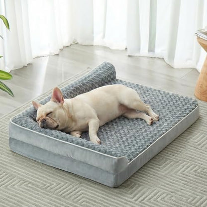 BFPETHOME Orthopedic Washable Dog Bed, Sleeping Couch for Large Senior Dogs