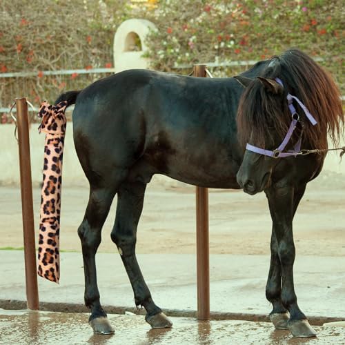 4 Pcs Horse Tail Bags, 22" Stretchy Breathable Tail Bag