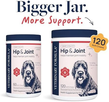 Veterinary Formula Smart Vitality Hip & Joint Dog Soft Chews, 120 Count
