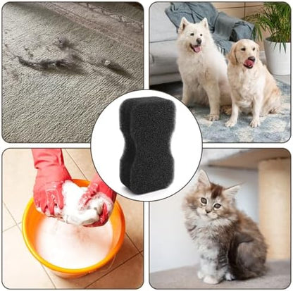 Cididu 6 Pack Horse Groomer Sponge, Durable Horse Bath Sponge Block for Cleaning and Massage, Reusable Brush Scrubber for Body Hair, Horses Grooming Tool Supplies for Large Dog and Cat, Easy to Grasp