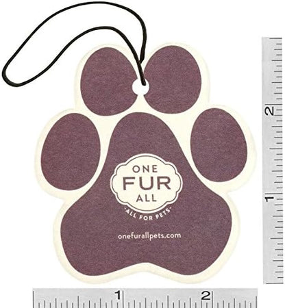 One Fur All Pet House Car Air Freshener - Fall Mix Pack of 4 - Non-toxic Car Air Freshener - Pet-Friendly Air Freshener For Small Spaces & Car - Hanging Odor Eliminating Air Freshener