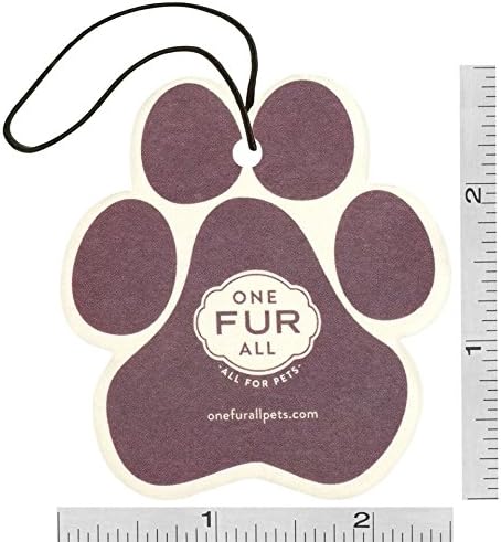 One Fur All Pet House Car Air Freshener - Fall Mix Pack of 4 - Non-toxic Car Air Freshener - Pet-Friendly Air Freshener For Small Spaces & Car - Hanging Odor Eliminating Air Freshener