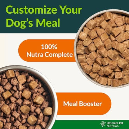 ULTIMATE PET NUTRITION Nutra Complete Freeze-Dried Raw Dog Food, Duck 3lb