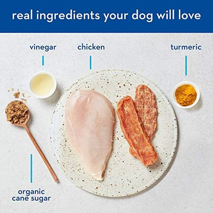 spot farms Chicken Jerky Healthy All Natural Dog Treats Human Grade for Hip and Joint 12 oz (Pack of 2)