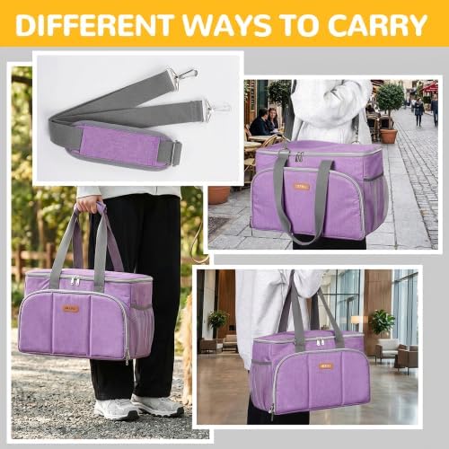Dog Cat Grooming Bag for Vacuum,Scissors,Dog Grooming Kit Supplies
