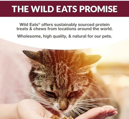 Wild Eats Simply Puree Salmon & Ancient Grains Cat Treats Tub, 48 Servings