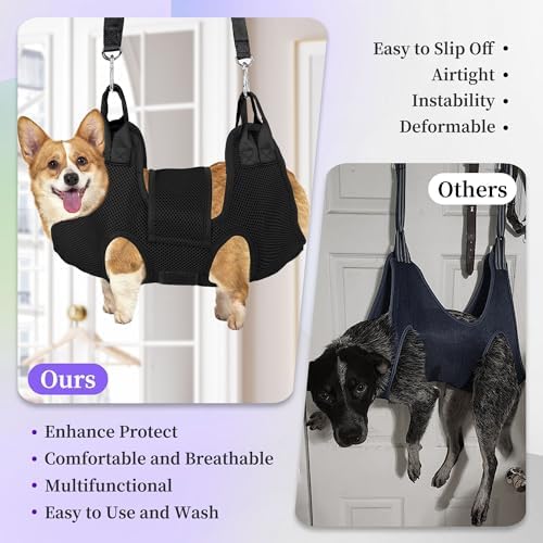 PatiencET Dog Grooming Hammock Kit