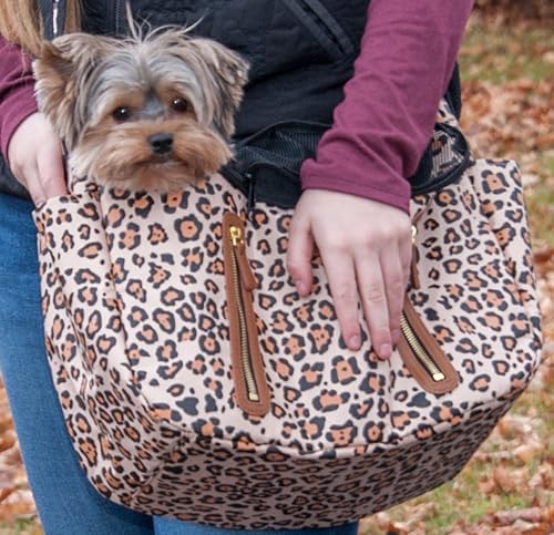 Pet Gear Carrier and Car Seat, Animal Print Sling