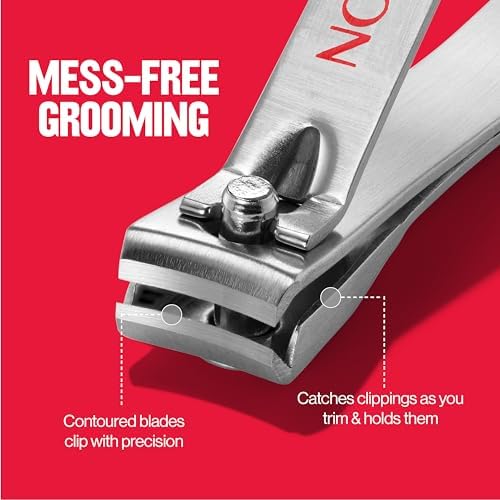 Revlon Catch-All Nail Clipper, 1 Count (Pack of 2)
