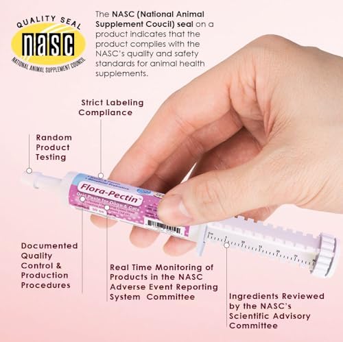 Oral Paste for Dogs & Cats – Fast Diarrhea Relief & Firm Stool Support, Helps Upset Stomach, Reduces Occasional Loose Stool, Balances Gut pH & Supports Normal Digestion (30 CC, Tasty Chicken Flavor)