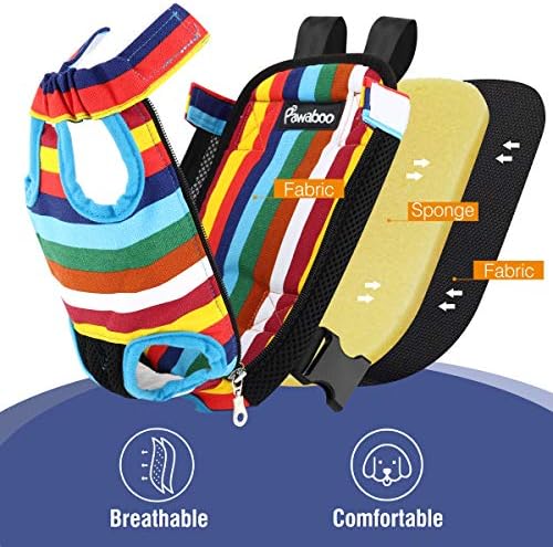 Pawaboo Pet Front Carrier Backpack for Small Medium Dogs