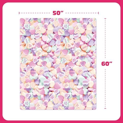 Cozy Concepts Co. Hearts Comfort Throw Blanket by Relatable