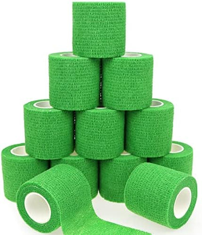 Self Adhesive Bandage Wrap Animal Cohesive Bandage Self Adherent Wrap First Aid Tape for Dogs Cats Horses Birds & Wrist Healing Ankle Sprain Swelling