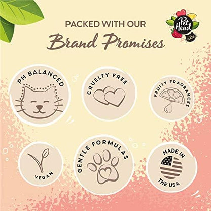 Pet Head Felin' Good Cat No Rinse Foam | Fruity Scent | 6.7 fl. oz.