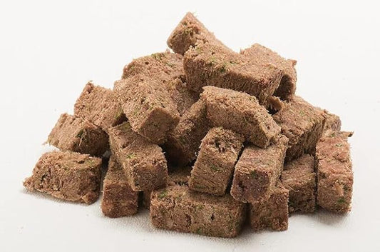 Fresh Is Best Beef Freeze Dried Dog Food – Raw Dog Food Toppers for Puppies & Adult Canines – High-Protein Freeze Dried Beef in Resealable Zipper Bag – Made in the USA – 16 oz