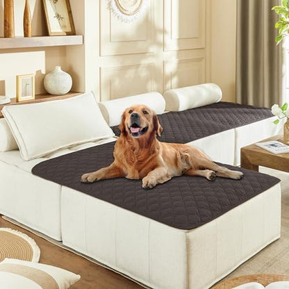 gogobunny Waterproof Blanket for Dogs，Couch Covers for Sectional Sofa