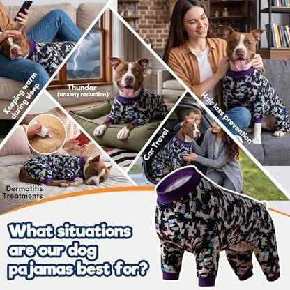 LovinPet Large Breed Dog Clothes, Unicorns in Space Black Print, L