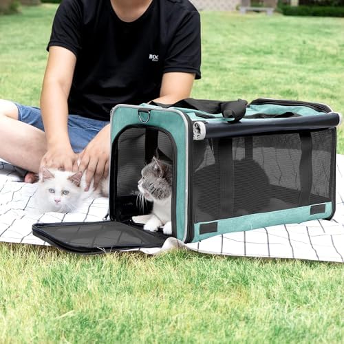 GAPZER Small Dog Carrier Yorkshire Puppy Softshell Chihuahua Transport Cage