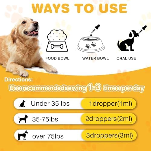 Natural Yeast Infection Treatment for Dogs,Supports Healthy Itch Relief,Inflammation Relief,Allergy Relief & More,Dog Ear Infection Treatment,Itch Relief for Dogs,Ear Infection Treatment for Dog