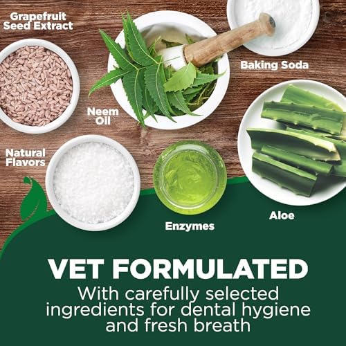 Vet's Best Puppy Toothpaste & Toothbrush Kit, Peanut Butter, Dogs, 3.5 oz
