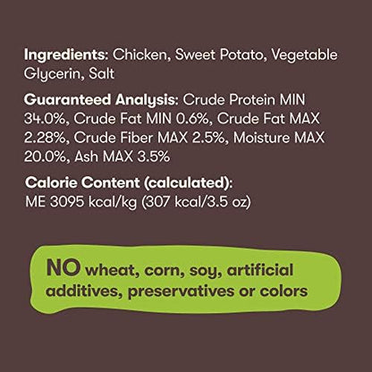 Pet 'n Shape Sweet Potato Chews Jerky Dog Treats - 8 Ounce
