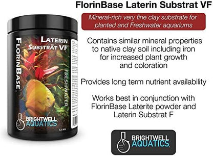 Brightwell Aquatics FlorinBase Laterin Substrat VF Clay Substrate, 400g