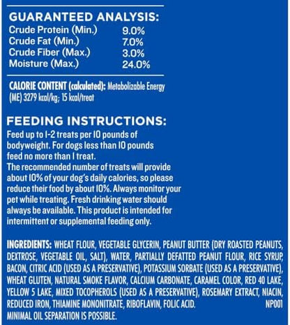 Milk-Bone Soft & Chewy Peanut Buttery Bites, 11.8 Oz. Bag