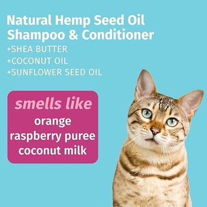 Hempz Petz, Shampoo, Orange & Red Raspberry, 17 oz.