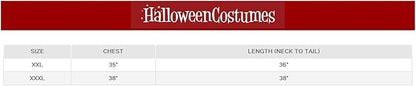 Disney Princesses: Ariel Pet Costume for For Dogs or Cats by Rubies, XXXL