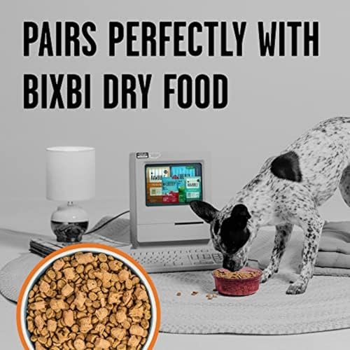 BIXBI Liberty Freeze-Dried Dog Food Topper & Treats, Chicken – 98% Meat & Organs, No Refrigeration – USA Made, 26 oz