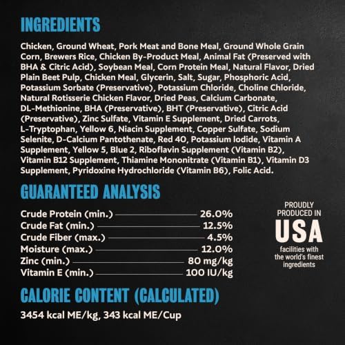 Cesar Dry Dog Food Chicken Flavor and Vegetable Garnish, 5 lb. Bag