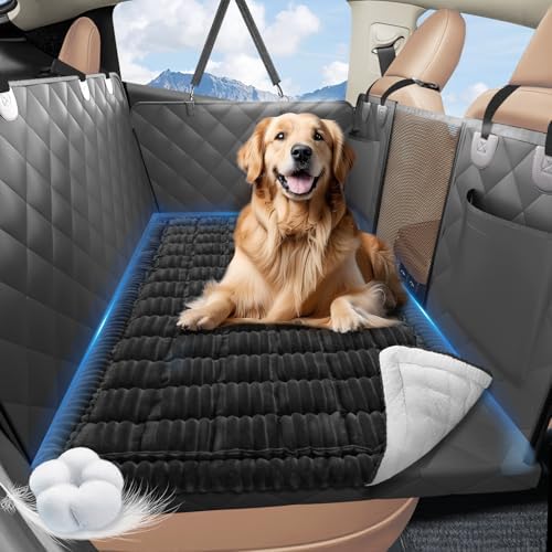 Dog Bed for Car Back Seat, Non-Slip Backseat Pet Mat Standard, 51''X23.5''