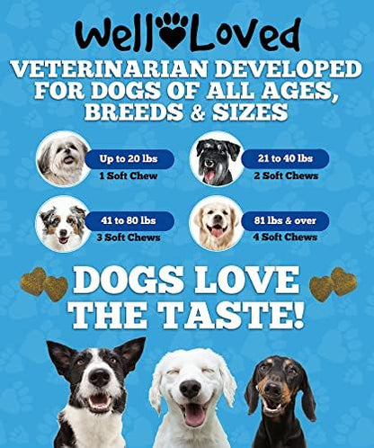 Well Loved Probiotics for Dogs, Dog Probiotics, Made in USA, Vet Developed