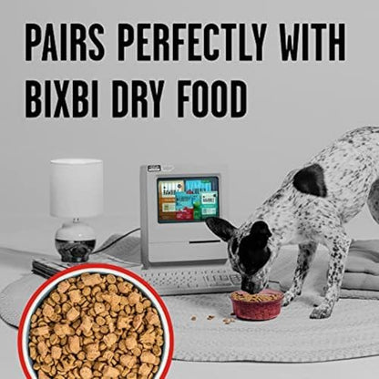 BIXBI Liberty Freeze-Dried Dog Food Topper & Treats, Beef – 98% Meat & Organs, No Refrigeration – USA Made, 4.5 oz