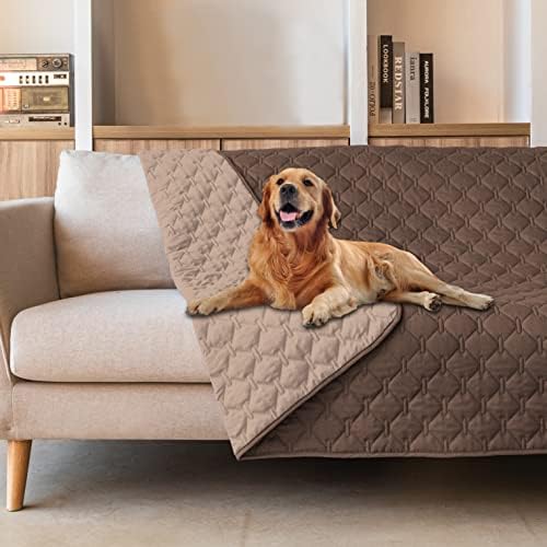 gogobunny Waterproof Pet Blanket for Bed, Washable Couch Cover for Dog Cat
