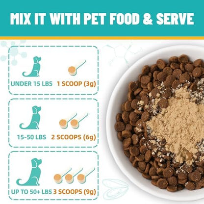 Just Try Green-Lipped Mussels Hip & Joint Powder for Dogs