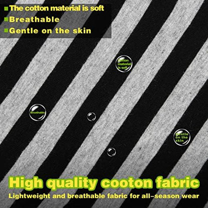 Paiaite Striped Shirt for Dogs - Happy Color Cotton Sleeveless Puppy Shirts, Breathable Pet Apparel Tank Top, Colorful Sweatshirt for Small Medium Dogs, Green XS