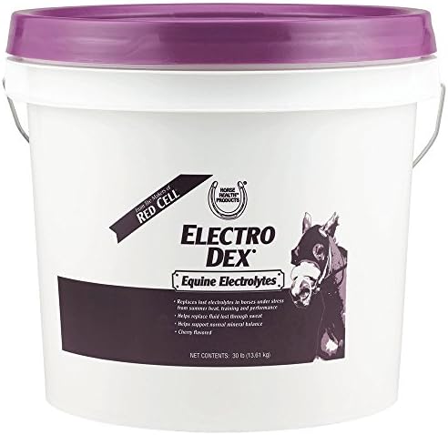 Horse Health Electro Dex Cherry-Flavored Equine Electrolytes 30 Pounds