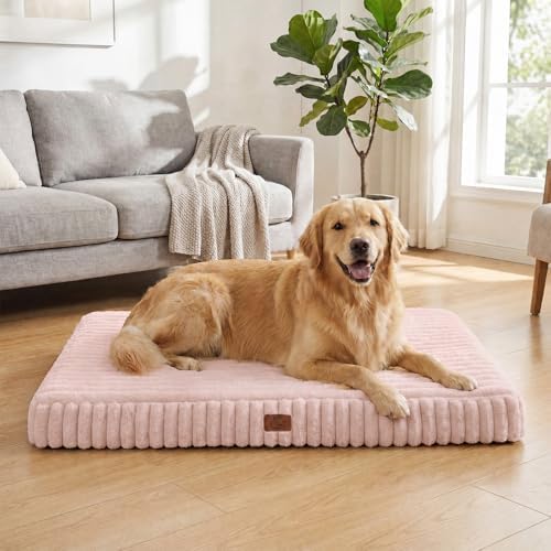 Orthopedic Dog Bed for Medium Dog, Waterproof Washable Pet Bed for Crate