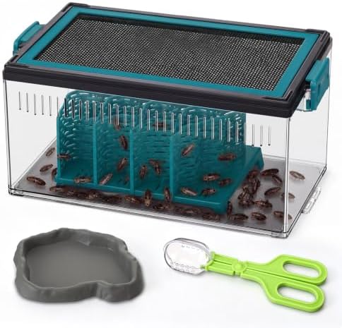 4 Pcs Feeding Container Complete Kit, 10x5.8x4.13 Inch